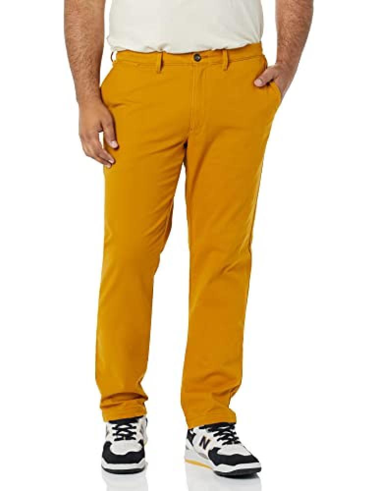 (TG. 28W / 29L) Amazon Essentials Pantaloni Chino Elasticizzati Casual vestibili