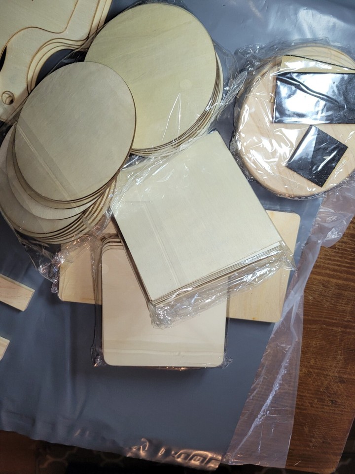 wood craft shapes blanks eBay