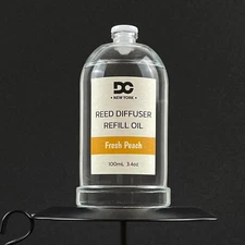DANIELLA'S CANDLES Fresh Peach Reed Diffuser Refill Oil - NEW