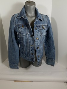 old navy distressed denim jacket