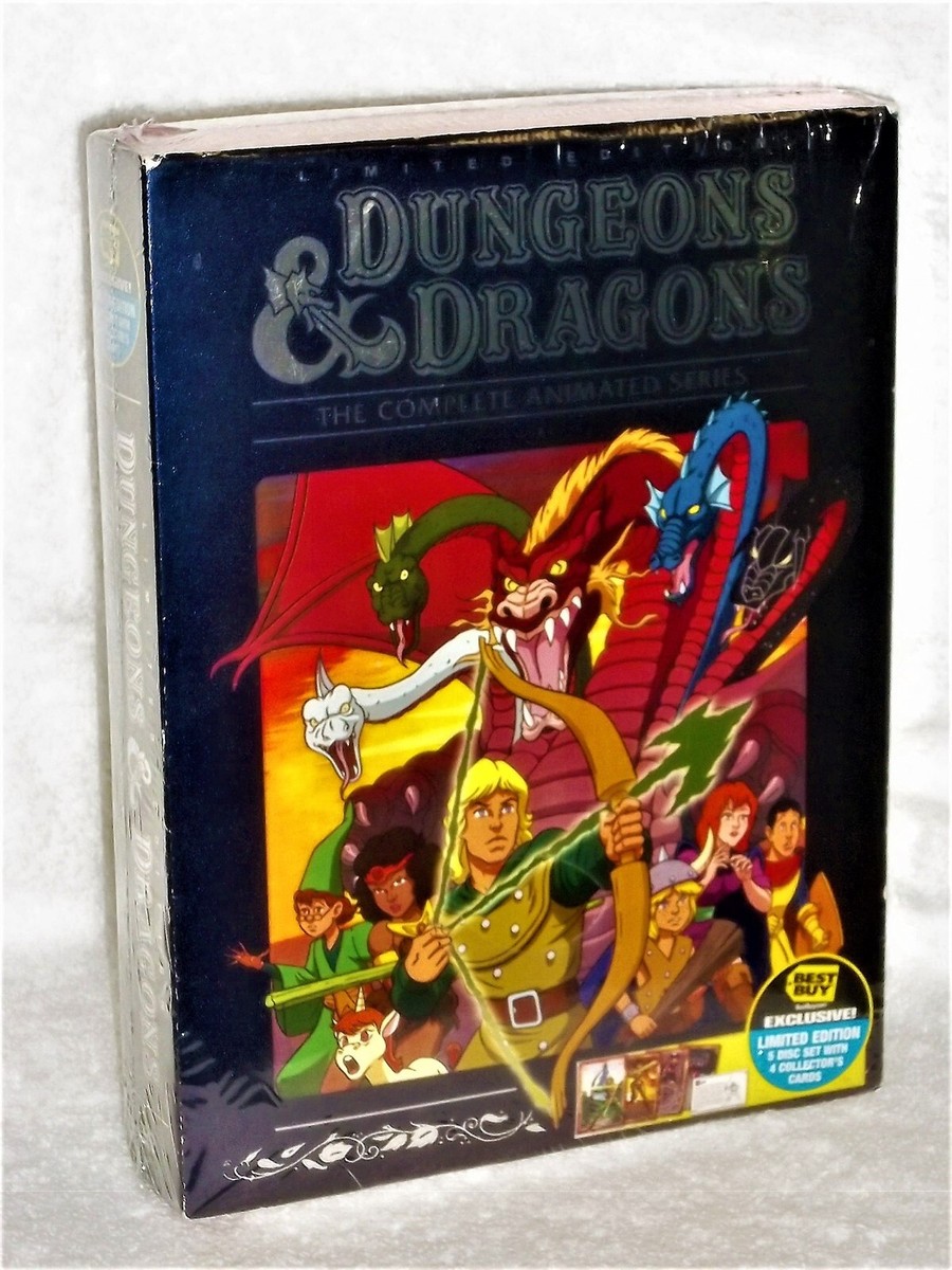 Dungeons & Dragons Complete Animated Series (DVD, 2006, 5-Disc