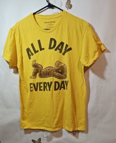 curious george mens shirt