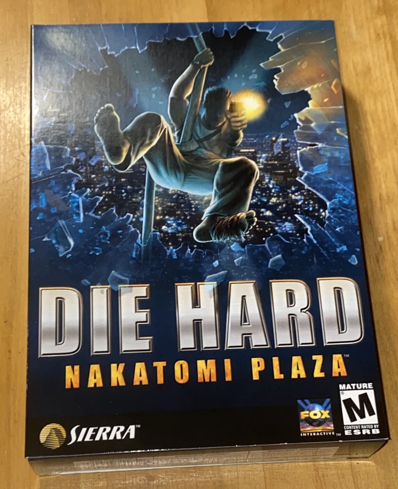 Die Hard Nakatomi Plaza - Bruce Willis FPS PC Game US Retail Box Edition Sealed
