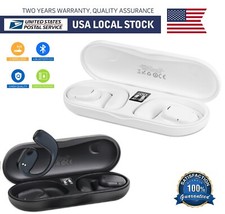 Wireless Headset Bone Conduction Headphones Bluetooth 5.3 Outdoor Sport Earbuds.