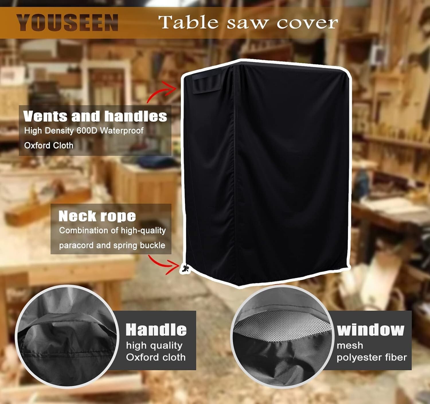 Table Saw Cover High Density Waterproof Table Saw Cover Outdoor