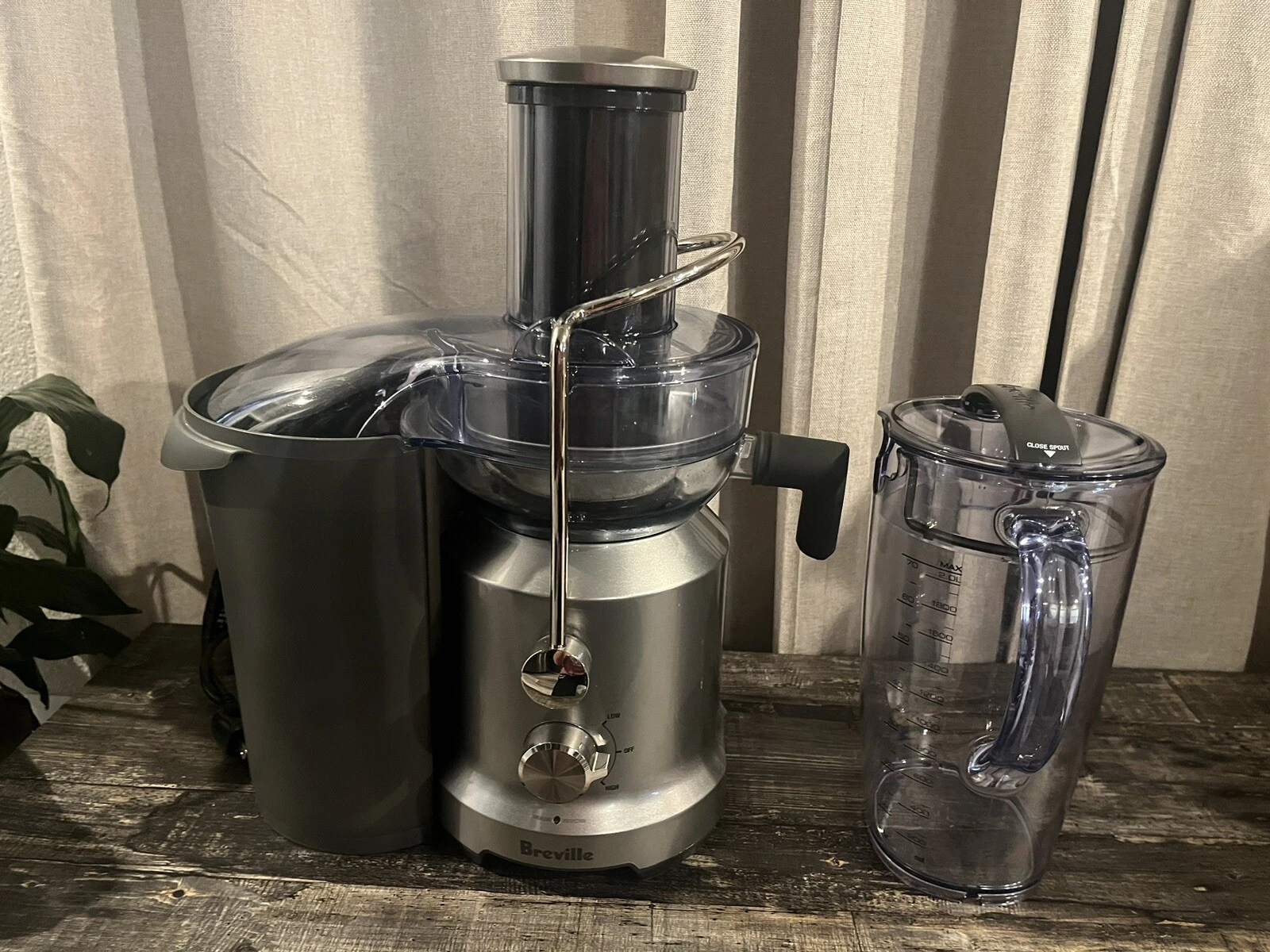 Breville Juice Fountain Cold Centrifugal Juicer - Silver (BJE430SIL)