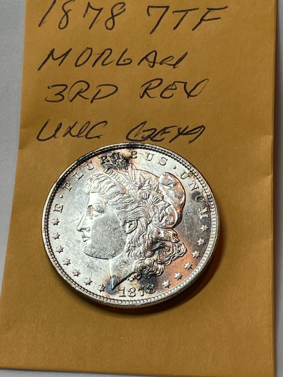 1878 Morgan Silver Dollar -Higher Grade PL. | eBay