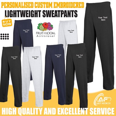 Personalisierte Leichte Jogginghose Sweatpants Loungewear Trousers