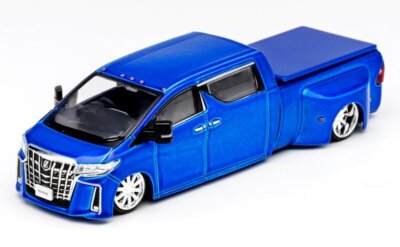 TOYOTA Alphard - Pick up  - bluemetallic - GCD 1:64