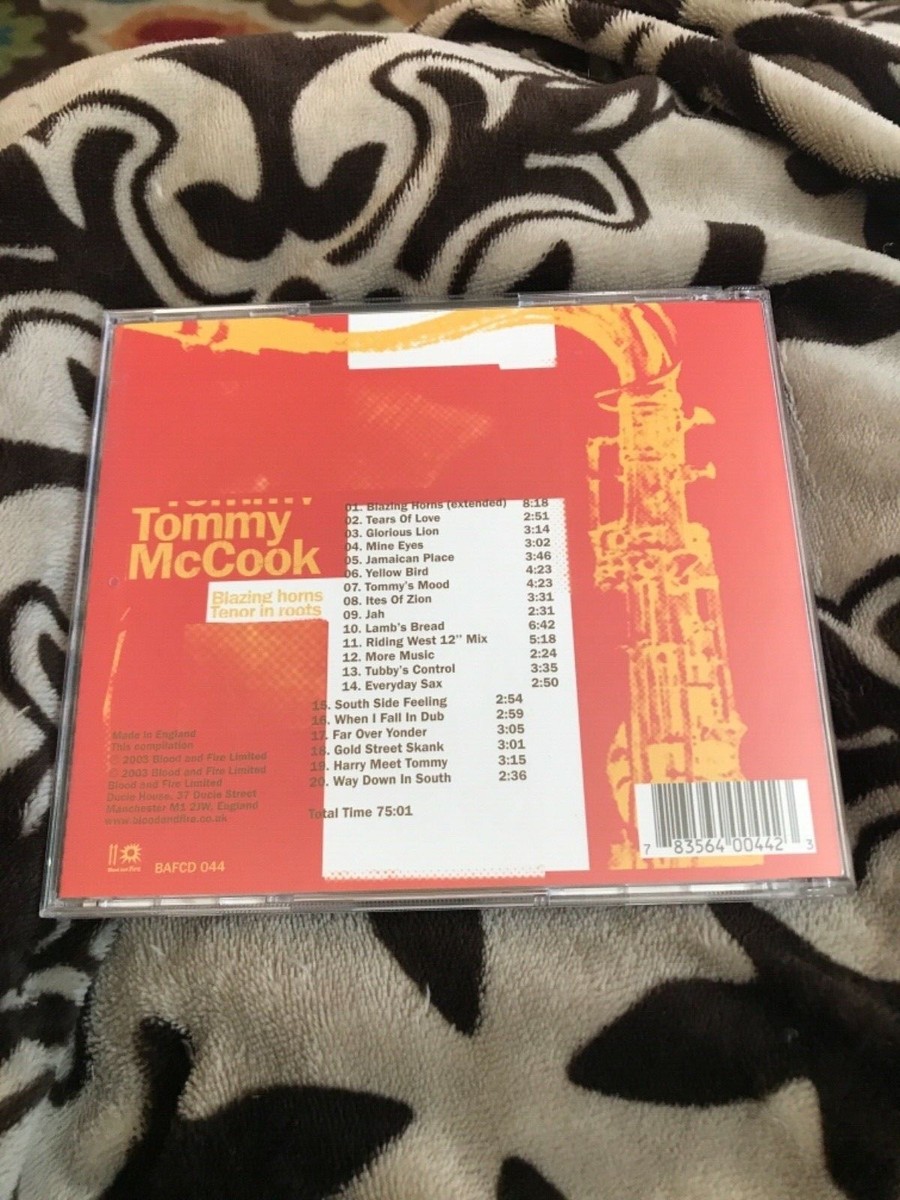 TOMMY MCCOOK - Blazing Horns / Tenor In Roots - CD TOMMY MCCOOK - Blazing Horns / Tenor In Roots - CD