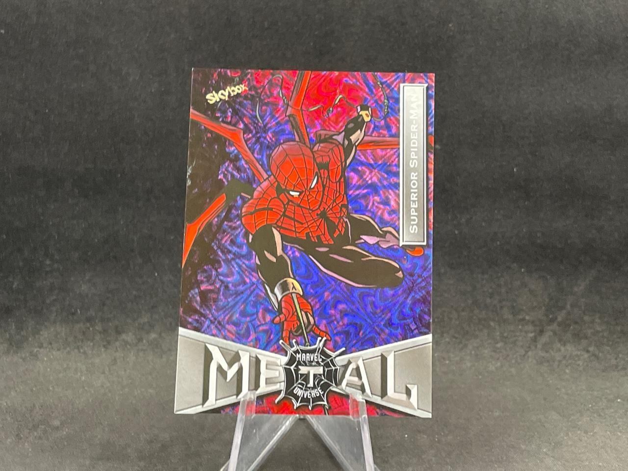 2021 UD SKYBOX METAL UNIVERSE SPIDER-MAN SUPERIOR SPIDER-MAN #88 GRANDIOSE SP