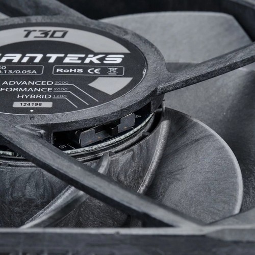Phanteks T30-120 fan, premium high-performance fan, PWM, Black - Afbeelding 6 van 6
