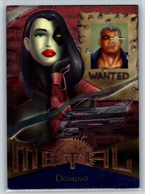 1995 Fleer Metal Marvel Domino #93