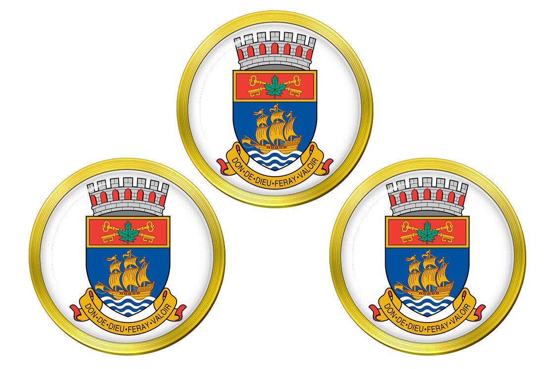 Quebec City (Canada) Golf Ball Markers