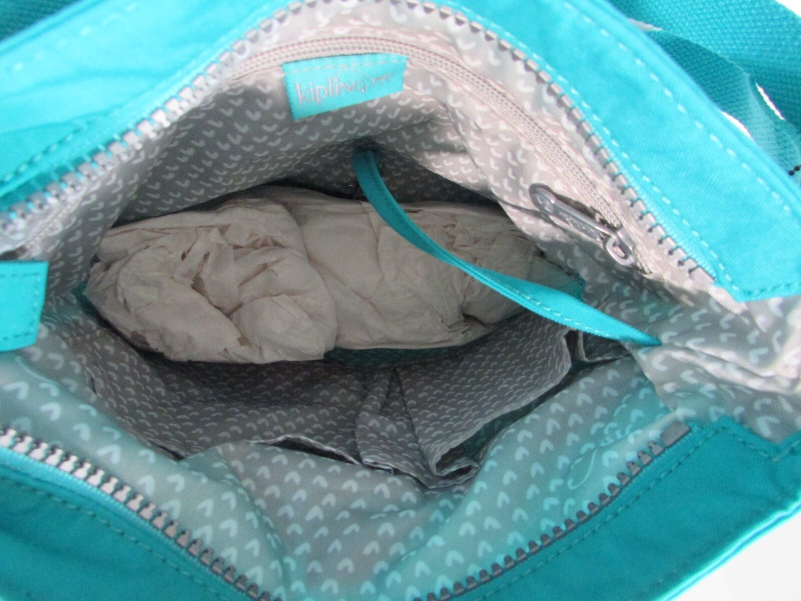 Kipling Cool Turquoise Crossbody Bag Shoulder Purse Avari NWT | eBay