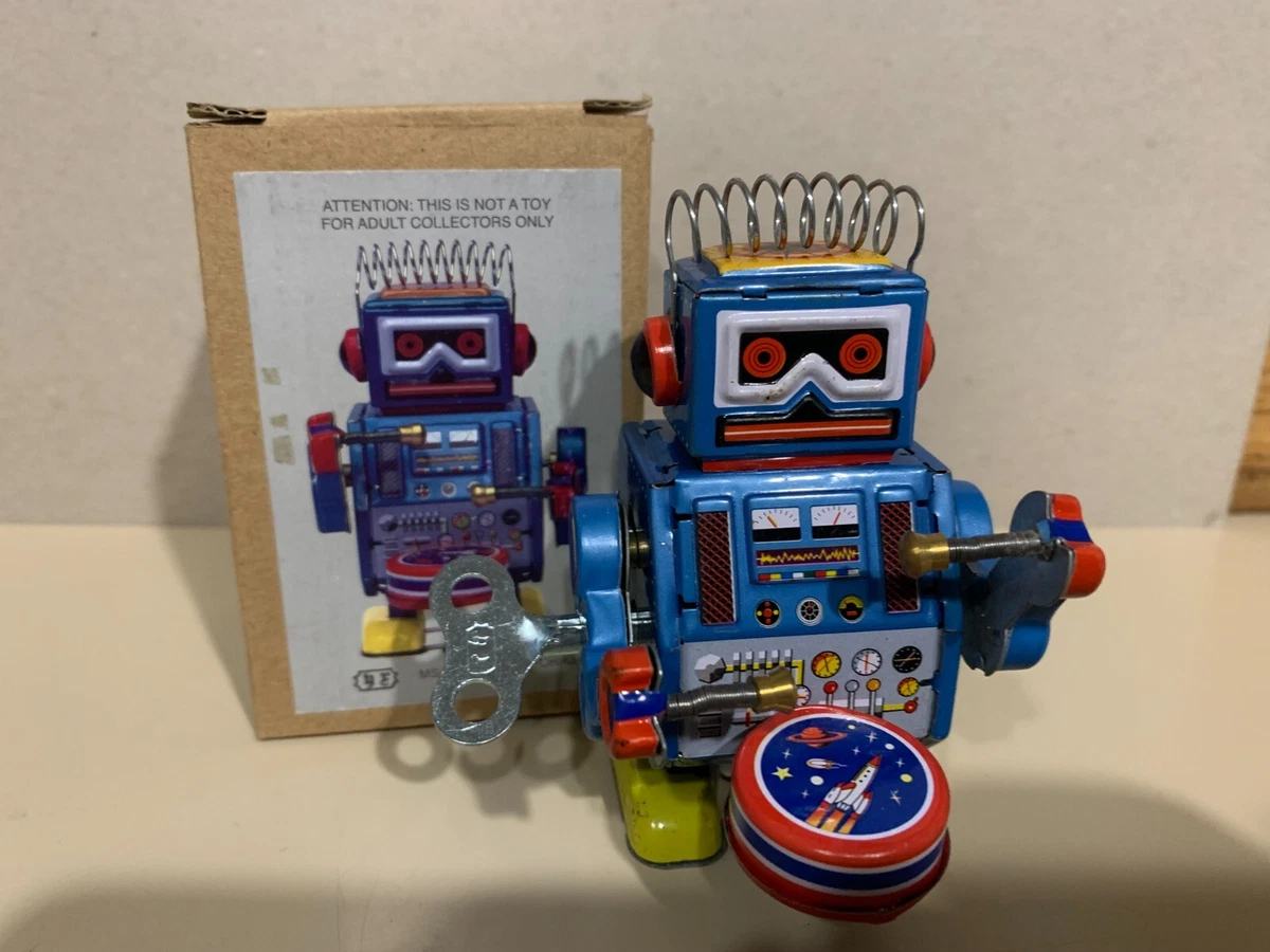 TIN TOYS ROBOT EN BOITE SHOGUN GOLDORAK MECANIQUE
