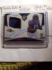 Devin Duvernay 2020 Panini Certified RPA ROOKIE RC 2 COLOR Jersey AUTO#D 249