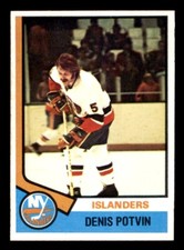 1974 Topps Hockey #195 Denis Potvin NM/MT
