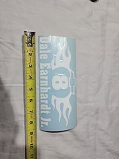 Window Racing Sticker Dale Earnhardt Jr Chevy 8 Flames