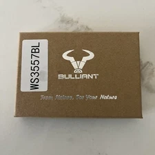 Bulliant RFID Blocking Slim Wallet w/ Money Clip Metal BRAND NEW! NEVER USED!!!