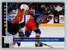 1997 Upper Deck #109 Wayne Gretzky New York Rangers   HOF