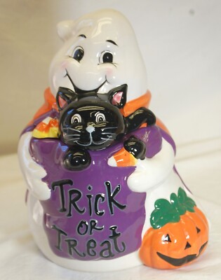 Halloween Ghost Cookie Jar David's Cookies Trick or Treat