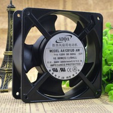 ADDA 12cm AA1281UB-AW 12038 110V/120V 0.27A/0.23A cooling fan LRR
