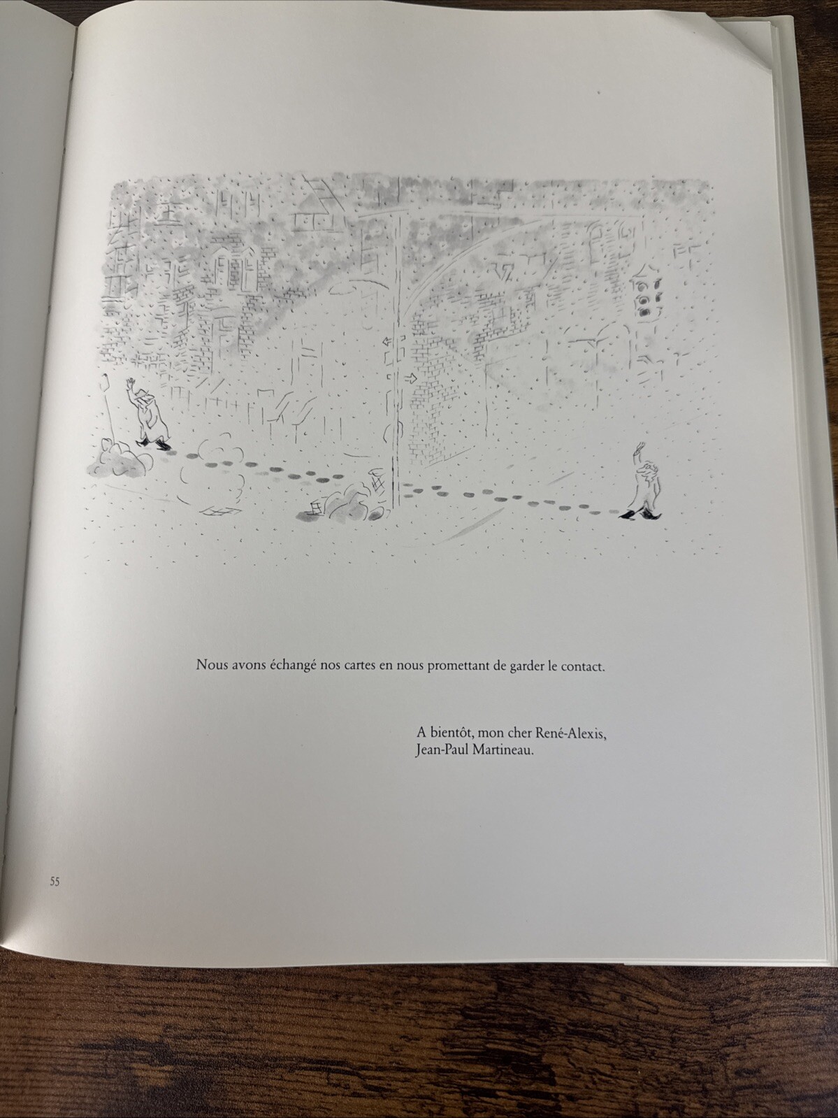 Par Avion J J SEMPE éd France Loisirs 1990 Hardcover With Dust Jacket VG