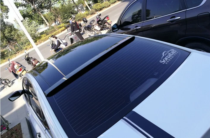 Для 2011-2014 Hyundai Sonata MK8 спойлер крыло заводской стиль заднее окно крыша - Изображение 3 из 4