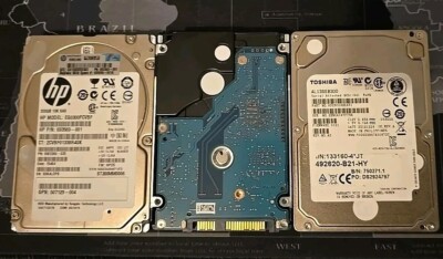 HP oder Toshiba 300GB SAS HDD 2,5'' 6Gbps Festplatte