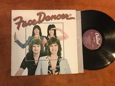 FACE DANCER About Face ST12082 LP Vinyl orig 1980 record power pop pat benetar!