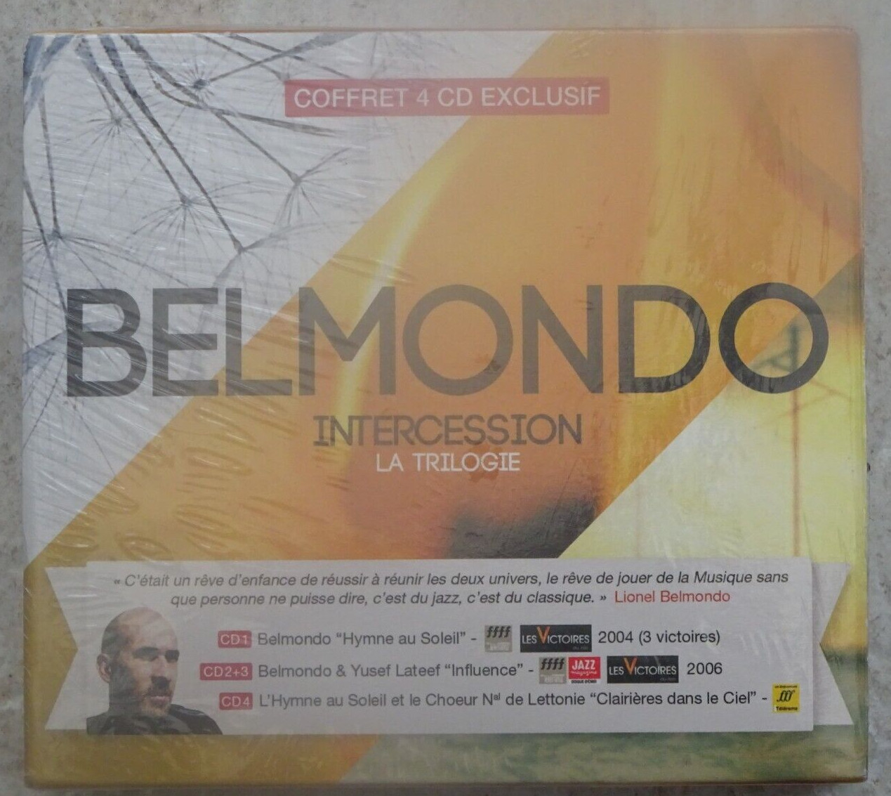 Belmondo 'Yusef Lateef/Hymne au Soleil/Ciarieres dans le Ciel' 4 x CD Box Set