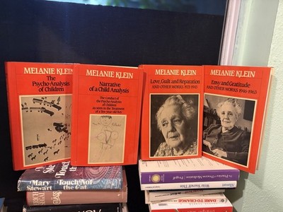 The Writings of Melanie Klein 4-Volume Hardcover Set (Free Press, 1984) Rare