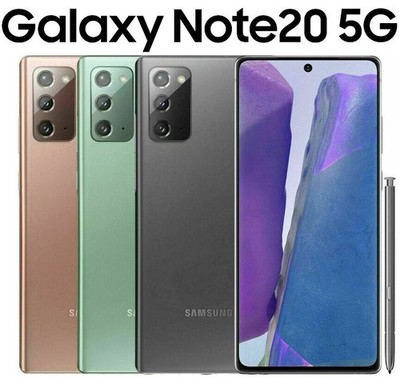 New Samsung Galaxy Note 20 5G SM-N981U 8+128GB Factory Unlocked GSM+CDMA US