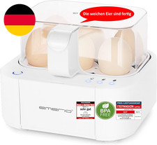 Emerio Bester Eierkocher EB-115560 Kocht Alle Drei Garstufen [Weich|Mittel|Hart]