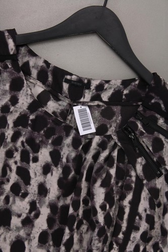 ✨ Vestido de manga corta IKKS vestido regular para mujer talla 38, M con estampado animal con cinturón ✨ - Imagen 5 de 6