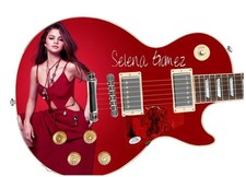 Selena Gomez Signed Poster Album Lp Cd Photo Guitar ACOA