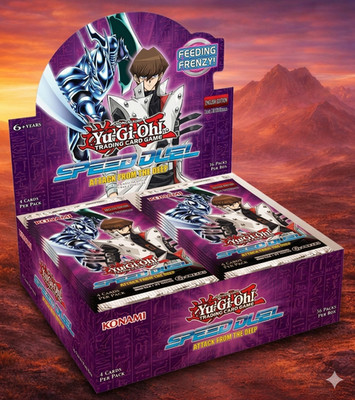 Yugioh Speed Duel Attack From The Deep Booster Box Sealed  TRUSTED SELLER