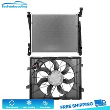 Aluminum Radiator and Cooling Fan For 2014-20 Dodge Durango Jeep Grand Cherokee
