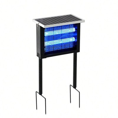 HAVIRORO Solar Bug Zapper Outdoor 4500V Mosquito Killer Waterproof Fly Trap