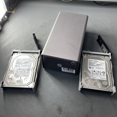 SanDisk Professional G-RAID 2 12TB Desktop External HDD Gray Thunderbolt USB-C