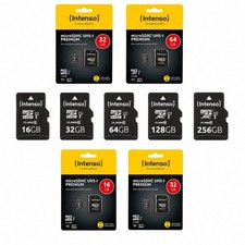Intenso microSD Karte 16GB 32GB 64GB 128GB 256GB 512GB UHS-I Tablets/Smartphones