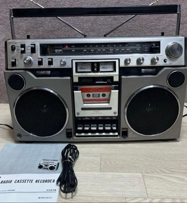 Aiwa CS-80 vintage audio equipment - eBay listing photo 3