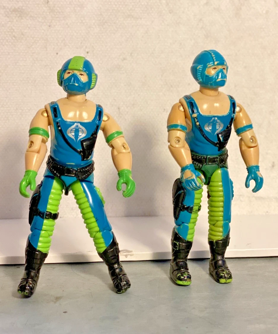 G.I. Joe Military & Adventure Action Figures Blue 1984 Year