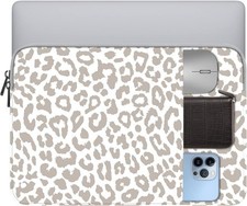 13-14 Inch Laptop Sleeve Bag with Pocket, Water Resistant Case Compatible with M