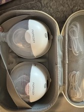 Momcozy S12 9-Levels Double Wearable Breast Pump - White