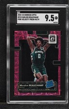 2022 Donruss Optic Pink Velocity Prizm 49/79 MarJon Beauchamp SGC 9.5 Mint+ 14wi