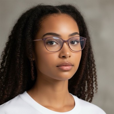 Silhouette Austria SPX 1590 75 4040 52[]15 140 Purple Eyeglasses RR27