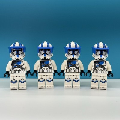 4x LEGO NEW Star Wars Phase 2 501st Heavy Clone Trooper 75345