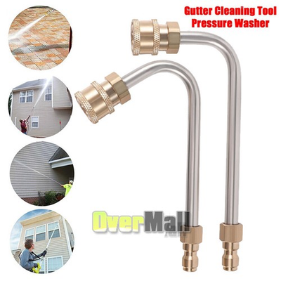 #ad 4000 PSI Roof Gutter Cleaning Tool Pressure Washer Extension Wands Rods $12.23